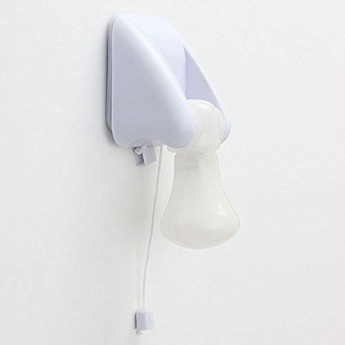 Portable Bright Light LED Stick Up Pull String Battery Bulb Cabinet Self Adhesive Wall Mount Lamp