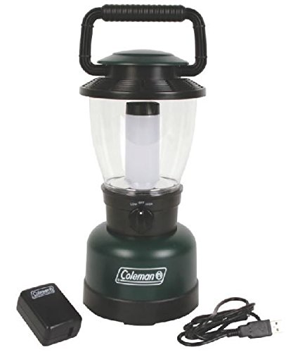 Coleman Rugged Rechargeable 400L LED Lantern, Li-Ion, Green / Black