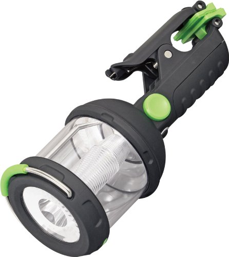 Lantern Flashlight Clamp Light, 230 Lumen LED, Water Resistant, for Camping, Outdoors, more Blackfire BBM910