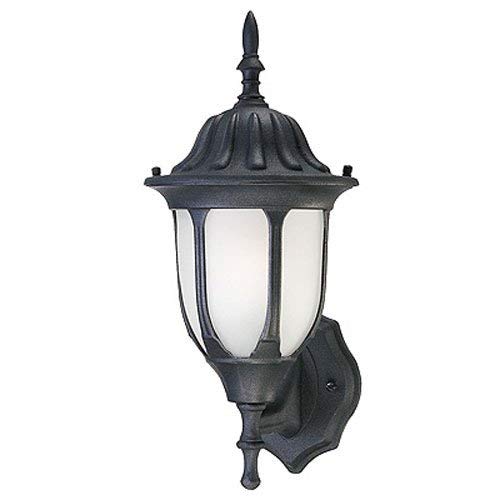 Angelo Brothers 66826 1-Light Black Aluminum Wall Lantern