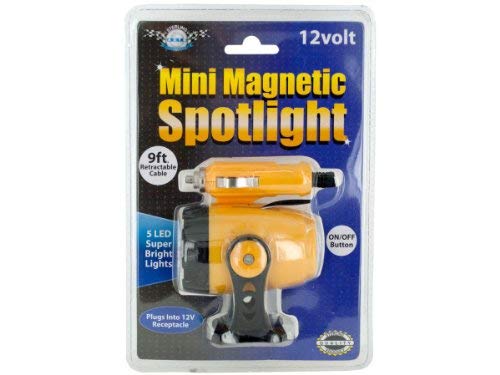 bulk buys 12-volt Mini Magnetic 5-LED Spotlight