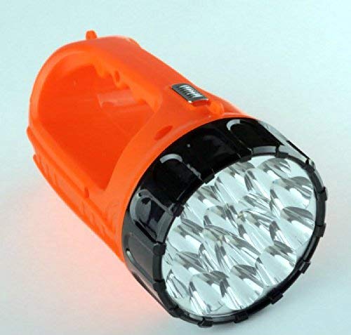 New MTN-G Rechargeable LED Flashlight Lantern Plug In Emergency Flash Light Camping Work