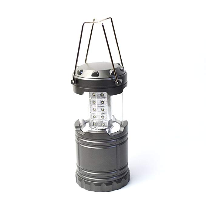 LED Camping Lantern，LED Outdoor Flashlights with 3 AA Batteries for Emergency, Hurricane, Storm, Outage