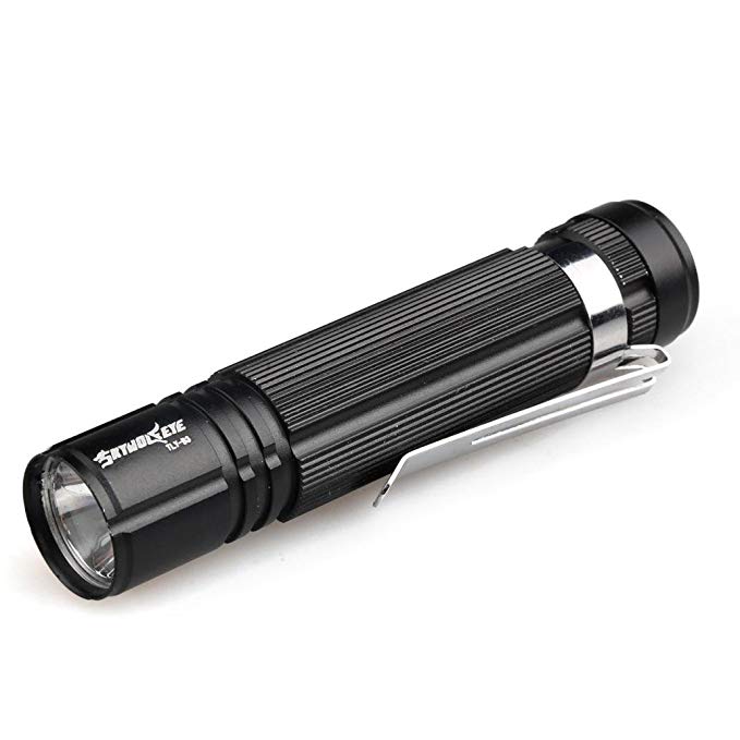 Dacawin 7W CREE Q5 LED 1200lm Mini Flashlight Torch Light 14500/AA Lamp Waterproof