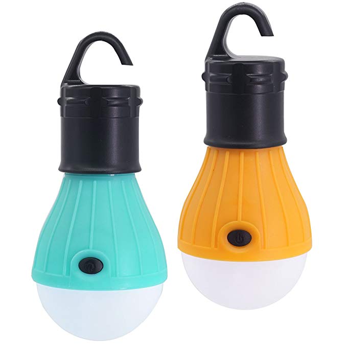 2 Packs SlimK Gen 2 Camping Tent Lantern LED Bulb Tent Night Light Emergency