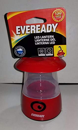 EVEREADY LED LANTERN, 130 HRS OF RUNTIME, 50 LUMENS, WATER RESISTANT #EVCAL21 (2 PIECES)