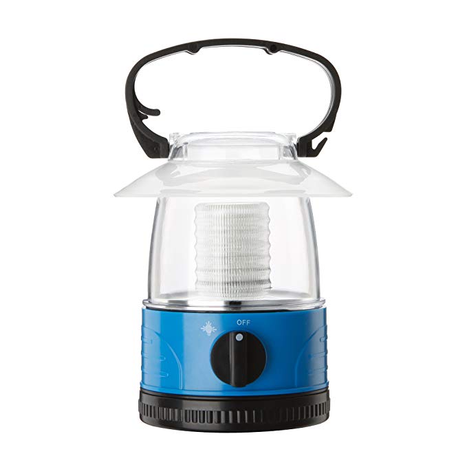 ZZD Mini LED Camping Lantern Lights Small Lightweight Flashlight for Hiking, Emergencies, Storms(4 AA Battery Powered)