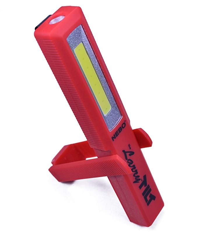 Nebo Larry Tilt - Multi Purpose LED Worklight and Flashlight - #6539 Red