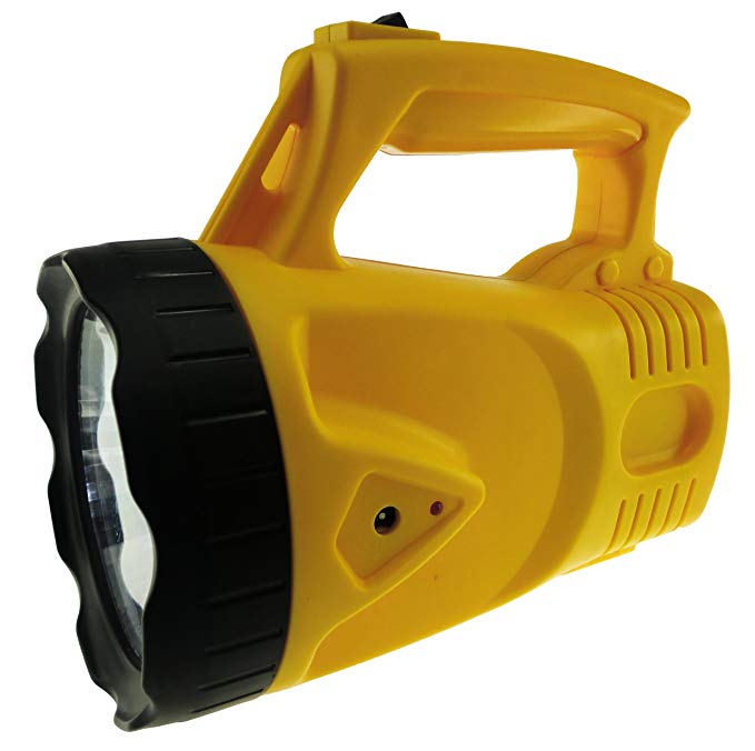 Rechargeable LED Spotlight, Model SL101 (Yellow)