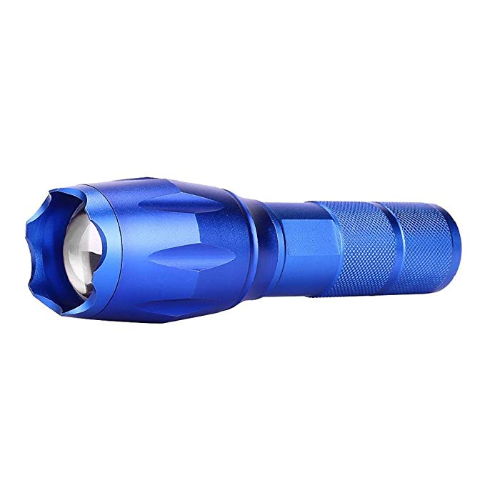 VIASA 5000 Lumens G700 ShadowHawk Design X800 Tactical LED Military Blue Flashlight